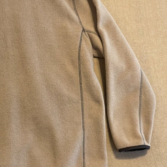 St John's Bay Jacket Men's Large Tan Fleece Pockets - Picture 11 of 11